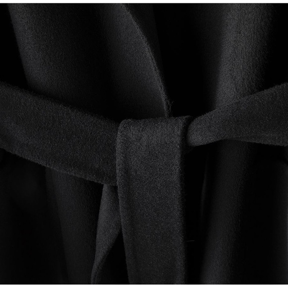 Last 1❗️100% Wool Coat, black wool coat, NWT - Picture 5 of 11